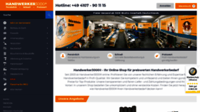 What Handwerker3000.de website looked like in 2020 (4 years ago)
