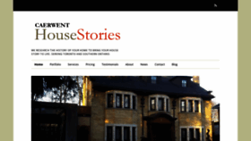 What Housestories.ca website looked like in 2020 (4 years ago)