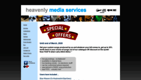 What Heavenlymediaservices.com website looked like in 2020 (4 years ago)