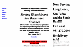 What Holisticalternative.org website looked like in 2020 (4 years ago)