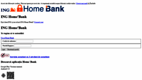 What Homebank.ro website looked like in 2020 (4 years ago)