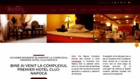 What Hotelpremier.ro website looked like in 2020 (4 years ago)