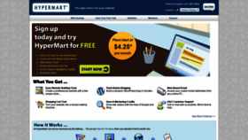 What Hypermart.net website looked like in 2020 (4 years ago)