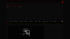 What Horrortheque.com website looked like in 2020 (4 years ago)