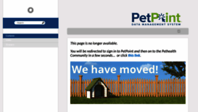 What Help.petpoint.com website looked like in 2020 (4 years ago)