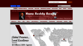 What Hanureddyrealty.com website looked like in 2020 (4 years ago)