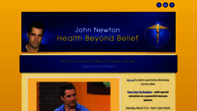 What Healthbeyondbelief.com website looked like in 2020 (4 years ago)