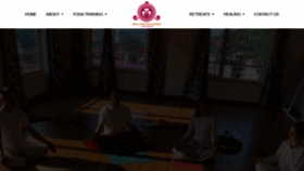 What Himalayanyogashram.com website looked like in 2020 (4 years ago)