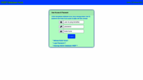 What Huria.balitbanghkbp.org website looked like in 2020 (4 years ago)