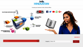 What Hellohindustan.org website looked like in 2020 (4 years ago)