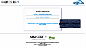 What Harman.simfrete.com website looked like in 2020 (4 years ago)