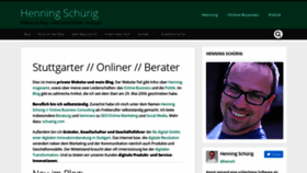What Henning-schuerig.de website looked like in 2020 (4 years ago)