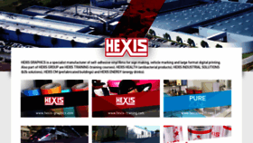 What Hexisgroup.com website looked like in 2020 (4 years ago)