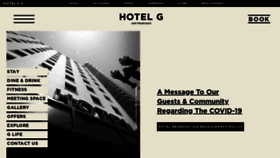 What Hotelgsanfrancisco.com website looked like in 2020 (4 years ago)