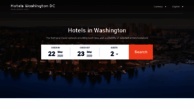 What Hotels-washington-usa.com website looked like in 2020 (4 years ago)