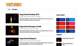 What Happydiwaliwallpapers.com website looked like in 2020 (4 years ago)