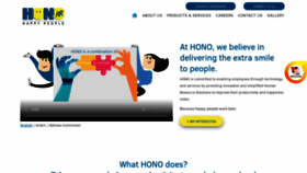 What Honohr.com website looked like in 2020 (4 years ago)