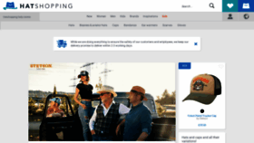 What Hatshopping.co.uk website looked like in 2020 (4 years ago)
