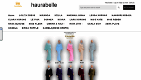 What Haurabelle.shoppy.my website looked like in 2020 (4 years ago)