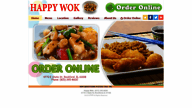 What Happywokrockford.com website looked like in 2020 (4 years ago)