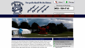 What Huepfburgenverleih-bielefeld.de website looked like in 2020 (4 years ago)