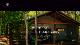 What Hiddenvalleyeco.com.au website looked like in 2020 (4 years ago)