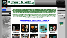 What Heavenandearthjewelry.com website looked like in 2020 (4 years ago)
