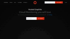 What Hostedgraphite.com website looked like in 2020 (4 years ago)