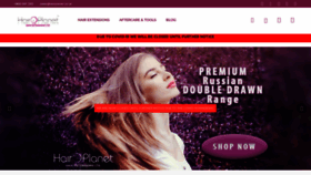 What Hairplanet.co.uk website looked like in 2020 (4 years ago)