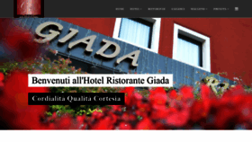 What Hotelristorantegiada.com website looked like in 2020 (4 years ago)