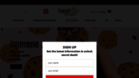 What Healtop.com website looked like in 2020 (4 years ago)
