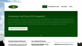 What Hollandgolfevents.nl website looked like in 2020 (4 years ago)
