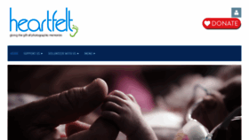 What Heartfelt.org.au website looked like in 2020 (4 years ago)