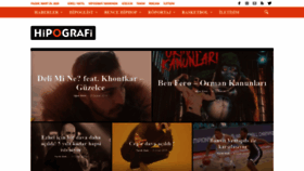 What Hipografi.com.tr website looked like in 2020 (4 years ago)