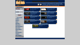 What Hot-ads.com website looked like in 2020 (4 years ago)