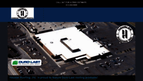 What Hausler-roofing.com website looked like in 2020 (4 years ago)