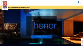 What Hiltonhonors.com website looked like in 2020 (4 years ago)