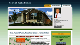 What Heartofaustinhomes.com website looked like in 2020 (4 years ago)
