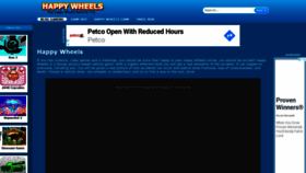 What Happywheelsy8.com website looked like in 2020 (4 years ago)