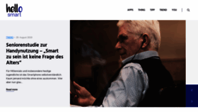 What Hello-smart.de website looked like in 2020 (4 years ago)