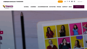 What Hispania-valencia.com website looked like in 2020 (4 years ago)