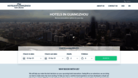 What Hotelsofguangzhou.com website looked like in 2020 (4 years ago)