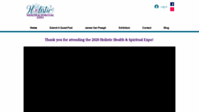 What Holistichealthandspiritualexpo.com website looked like in 2020 (4 years ago)