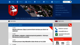 What Hlinsko.cz website looked like in 2020 (4 years ago)