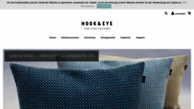 What Hookandeye.de website looked like in 2020 (4 years ago)