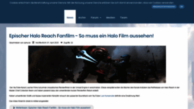 What Haloorbit.de website looked like in 2020 (4 years ago)