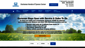 What Hondaoftysonscorner.com website looked like in 2020 (4 years ago)