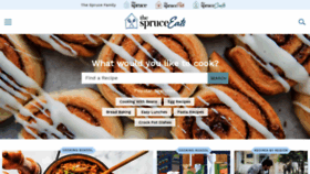 What Homecooking.about.com website looked like in 2020 (4 years ago)