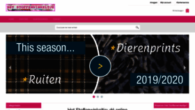 What Hetstoffenwinkeltje.nl website looked like in 2020 (4 years ago)