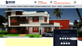 What Houseplandesign.in website looked like in 2020 (4 years ago)